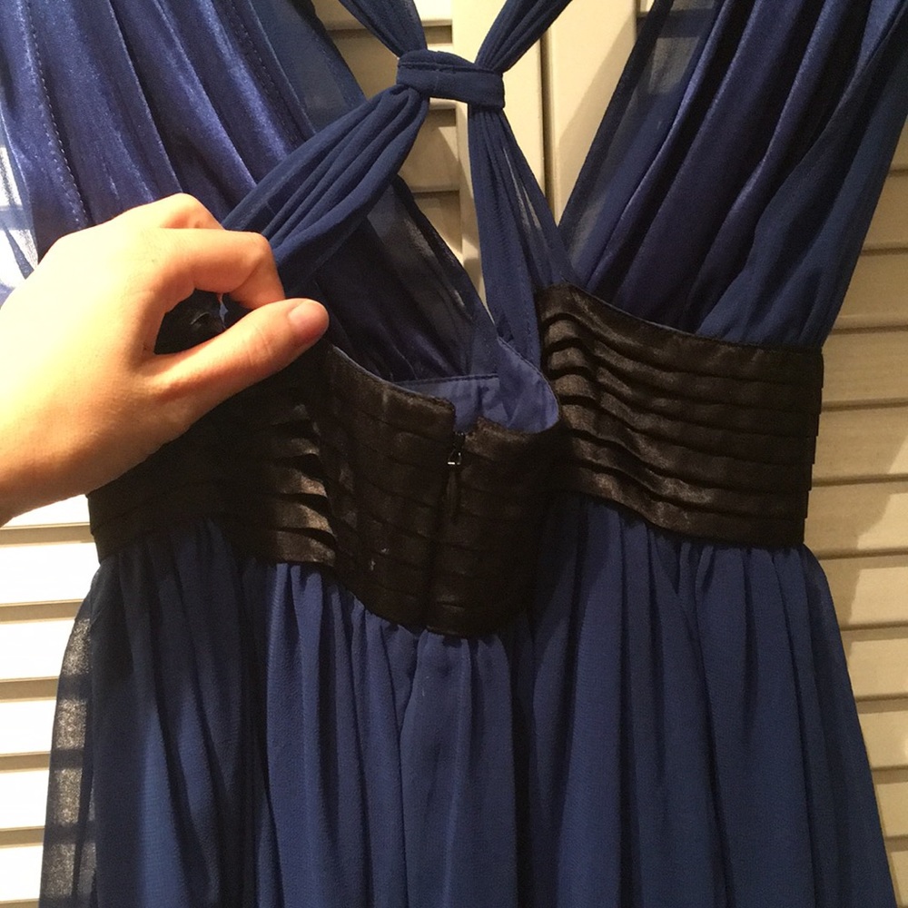 Blue/Black sexy dress - Picture 5 of 6